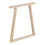 Astigarraga Bok Pieds de table en bois 4 positions 75 x 64 x 5,8 cm pour meuble