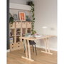 Astigarraga Bok Pieds de table en bois 4 positions 75 x 64 x 5,8 cm pour meuble