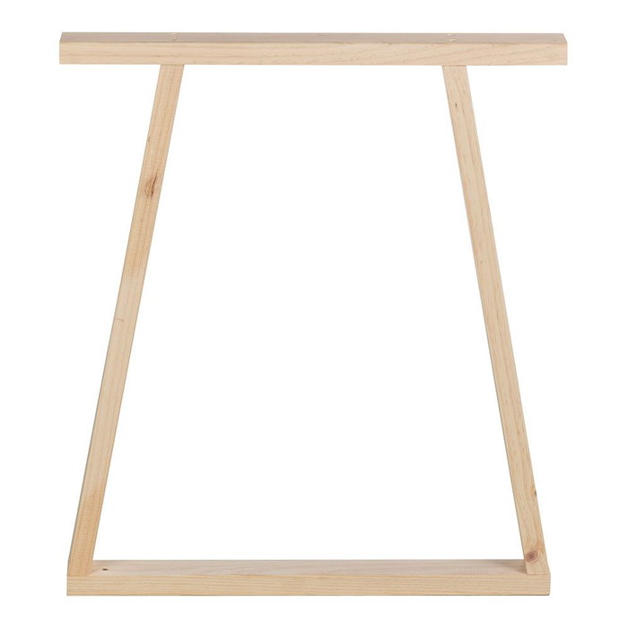 Astigarraga Bok Pieds de table en bois 4 positions 75 x 64 x 5,8 cm pour meuble
