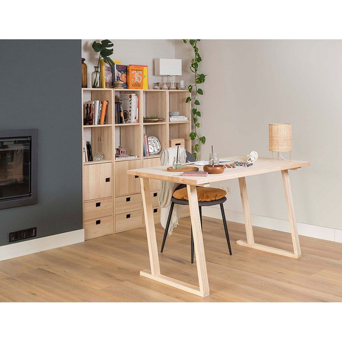 Astigarraga Bok Pieds de table en bois 4 positions 75 x 64 x 5,8 cm pour meuble
