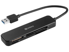 Sandberg USB 3.0 Pocket Card Reader Noir