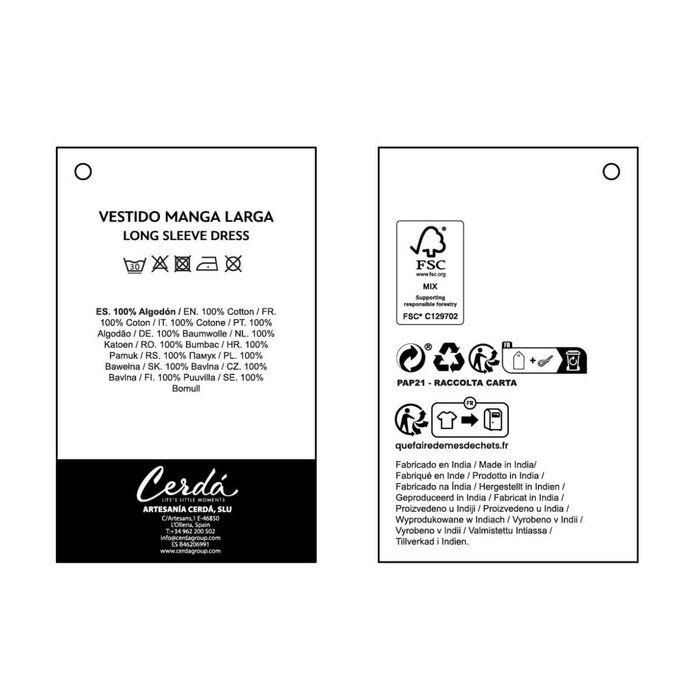 Robe Bluey Bleu clair Robe Bluey Bleu clair