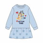 Robe Bluey Bleu clair