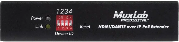 MUXLAB Transmetteur HDMI 4K sur IP avec RJ45, JPG 2000, PoE, 100m