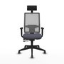 Piqueras y Crespo Chaise de Bureau Horna Gris foncé