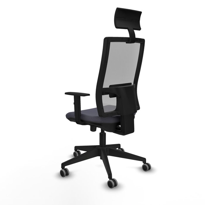 Chaise de Bureau avec Appui-tête Piqueras y Crespo 1D066G1 Gris foncé