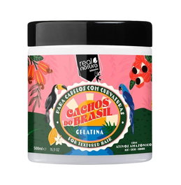 Real Natura Gelatina Cachos Do Brasil 500ml