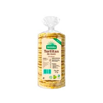 BIOGRA Tortillas de Maïs Bio Sans Gluten et Vegan 120g BIOGRA Tortillas de Maïs Bio Sans Gluten et Vegan 120g
