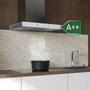 Cecotec Bolero Flux TT 605500 Hotte Conventionnelle Verre Blanc