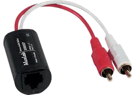 Muxlab Balun Audio Stéréo Cat.5 Émetteur/Récepteur RCA RJ45
