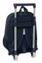 Safta Moch 524+Carro 705 Sac à dos trolley Real Madrid deuxième maillot 25/26 pour enfant, dimensions 27x33x10cm