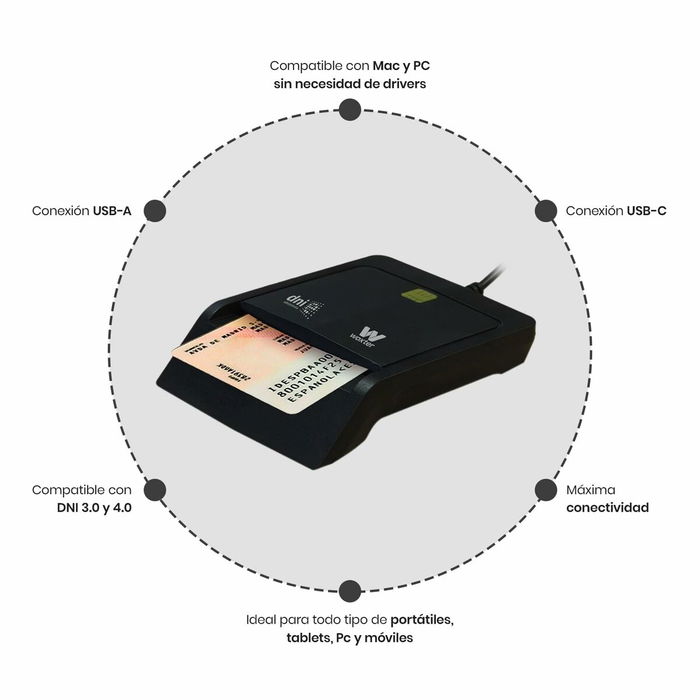 Lecteur de Cartes Woxter PE26-200