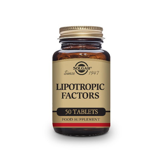 SOLGAR Facteurs Lipotropiques 50 comprimés SOLGAR Facteurs Lipotropiques 50 comprimés