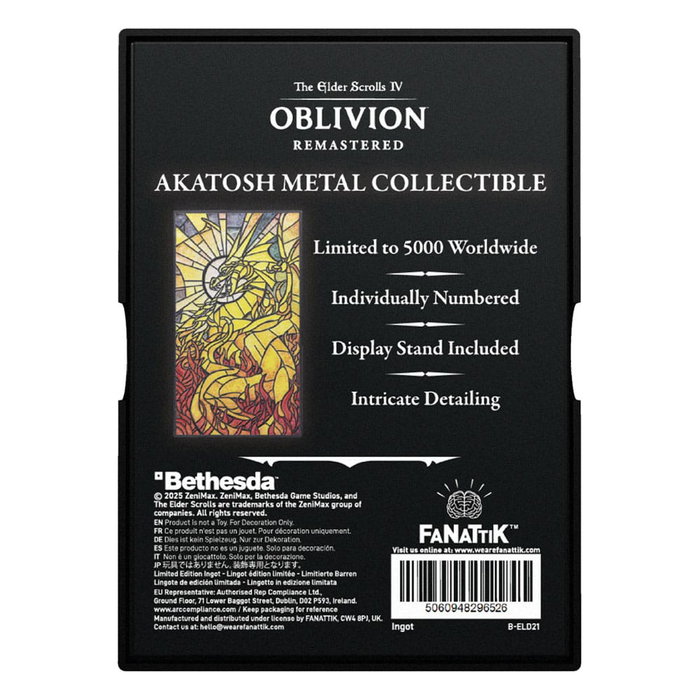 The Elder Scrolls IV: Oblivion Lingot Akatosh The Elder Scrolls IV: Oblivion Lingot Akatosh