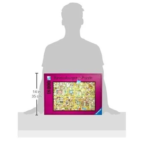 Ravensburger Puzzle 17825 - Bibliothèque Magique XXL - 18 000 Pièces - Colin Thompson - Puzzle Adulte et Enfant à Partir de 14 Ans - Fantaisie