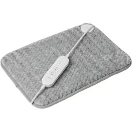 Medisana HP 516 Coussin chauffant électrique 100 W, ultra doux gris, 4 réglages de température, surface veloutée, système anti-surchauffe, pour détente et soulagement musculaire