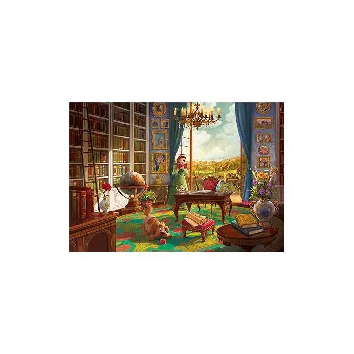 Clementoni Ever After - Puzzle Disney Princesses Belle - 500 pièces