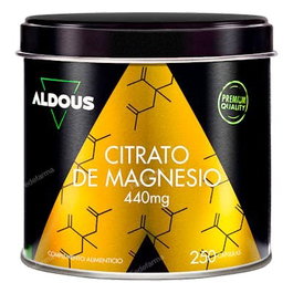 ALDOUS BIO Citrato de Magnesio 250 capsules