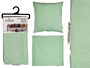 Giftdecor Housse de Coussin 60x60 cm avec Fermeture Éclair Vert (Set de 24)