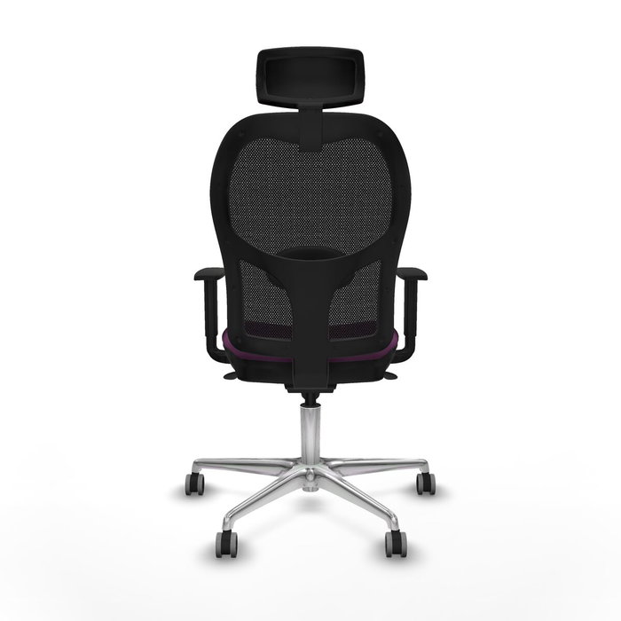 Piqueras y Crespo Chaise de Bureau avec Appui-tête Jorquera 1D086G2 Violet