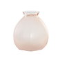 Home ESPRIT Vase Rose en Verre Moderne 28 x 28 x 27 cm