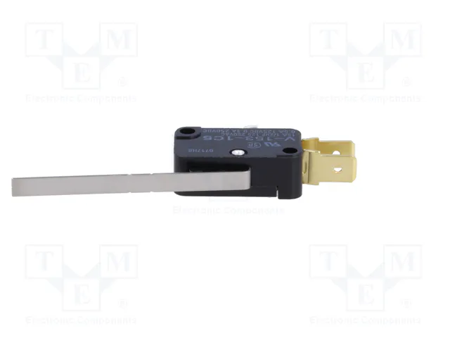 Aratas (Formerly Omron Components) Microcommutateur SNAP ACTION avec levier SPDT Aratas (Formerly Omron Components) Microcommutateur SNAP ACTION avec levier SPDT