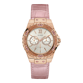 Guess W0775L3 - Montre analogique rose et or rose