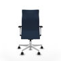 Piqueras Y Crespo Fauteuil Albacete bleu marine avec mécanisme synchrone