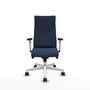 Piqueras Y Crespo Fauteuil Albacete bleu marine avec mécanisme synchrone