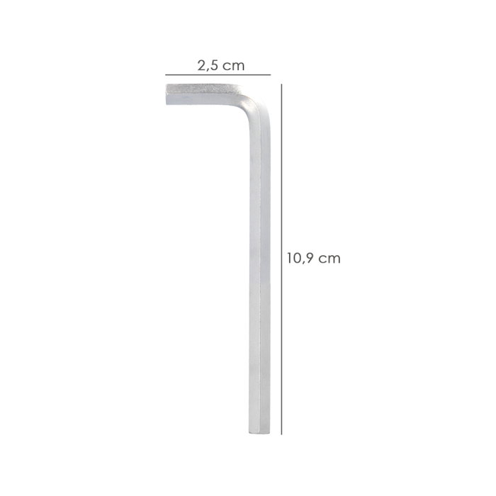 WOLFPACK LINEA PROFESIONAL Clé Allen longue 4,5 mm