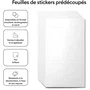 Cricut StickerPix Print Pack Essentiels avec 54 feuilles et cartouche d'encre