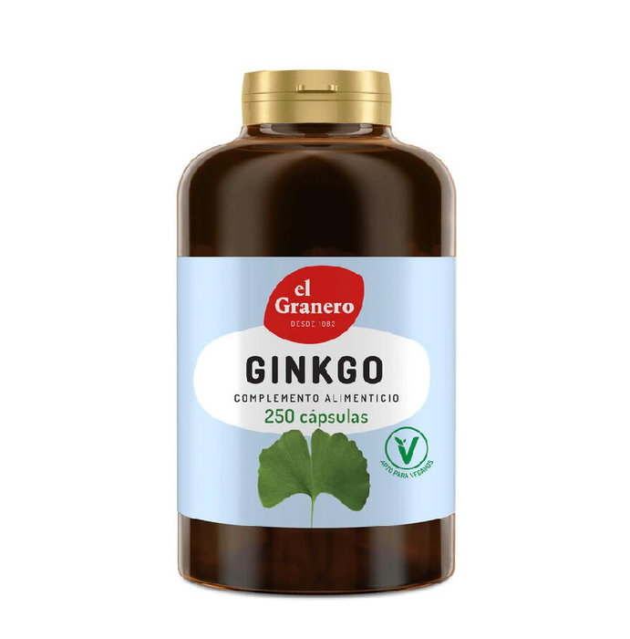 EL GRANERO Ginkgo Biloba 250 capsules EL GRANERO Ginkgo Biloba 250 capsules