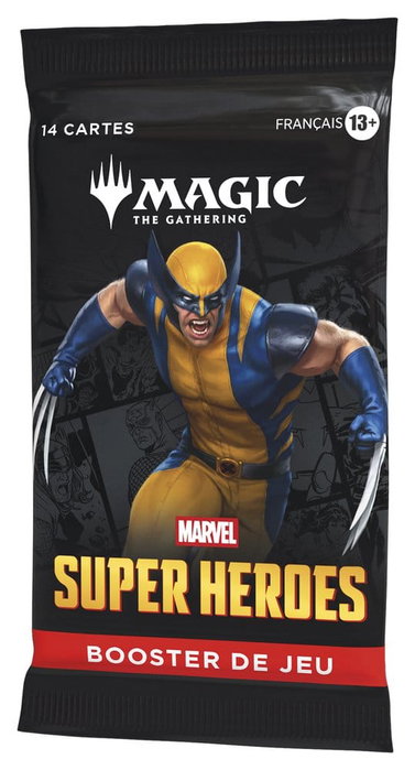 Wizards of the Coast Magic the Gathering Marvel Super Heroes Présentoir de 30 Boosters de Jeu (Français) inevitable Wizards of the Coast Magic the Gathering Marvel Super Heroes Présentoir de 30 Boosters de Jeu (Français) inevitable