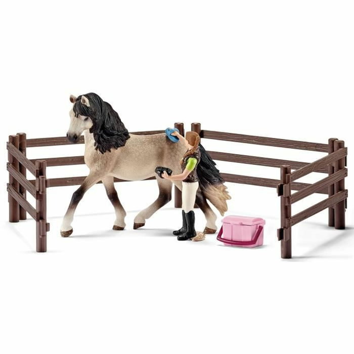Schleich Coffret kit de soin pour chevaux andalous Horse Club