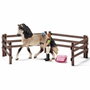 Schleich Coffret kit de soin pour chevaux andalous Horse Club