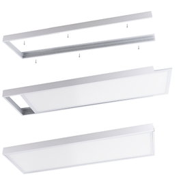 Cadre de montage en surface pour panneau LED 120x60 cm