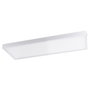 Cadre de Montage en Surface pour Panneau LED 120x60cm - Aluminium - pour Bureaux, Magasins, Usage Résidentiel