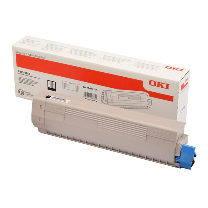 Toner original OKI ES8433 Noir Toner original OKI ES8433 Noir