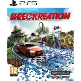 Just For Games Wreckreation Jeu de Course Édition Standard PS5 - Boîte - Version Française - Jeu en Ligne - PEGI 12+
