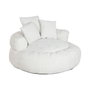 Home ESPRIT Fauteuil Blanc 104 x 104 x 50 cm