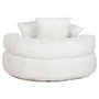 Home ESPRIT Fauteuil Blanc 104 x 104 x 50 cm