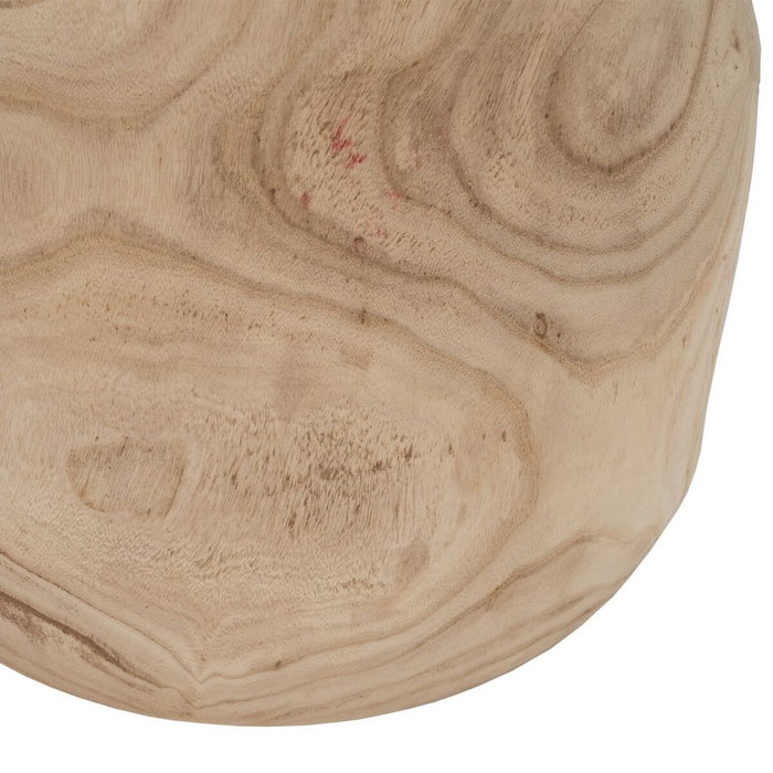BigBuy Garden Set de 3 pots de fleurs Naturel Bois de paulownia