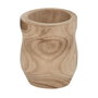 BigBuy Garden Set de 3 pots de fleurs Naturel Bois de paulownia