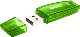 EMTEC C410 Clé USB 64 Go ECMMD64G2C410 - Vert
