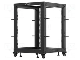 Lanberg Armoire rack ouverte 15U 19 pouces 600x600 mm noir