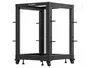 Lanberg Armoire rack ouverte 15U 19 pouces 600x600 mm noir