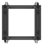 Lanberg Rack Ouvert 19 Pouces 15U pour Serveurs et Équipements Réseau, 600 kg, Noir
