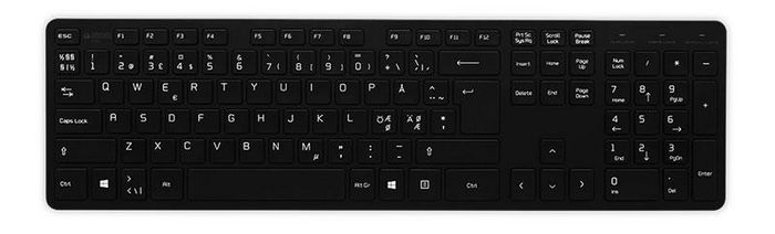 Jobmate Clavier ergonomique Slim noir Jobmate Clavier ergonomique Slim noir