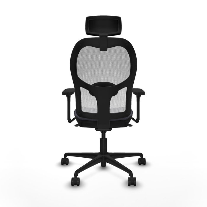 Piqueras y Crespo 3D036N2 Chaise de Bureau avec Appui-tête Gris foncé Piqueras y Crespo 3D036N2 Chaise de Bureau avec Appui-tête Gris foncé