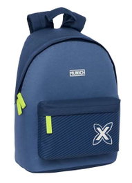 Safta Sac à dos pour ordinateur portable 14,1" Munich Blue Indigo, dimensions 31x41x16 cm